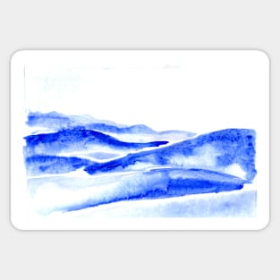 blue ridge mountains Sticker